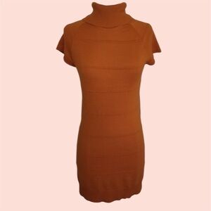 She's Cool Turtleneck Sweater Dress